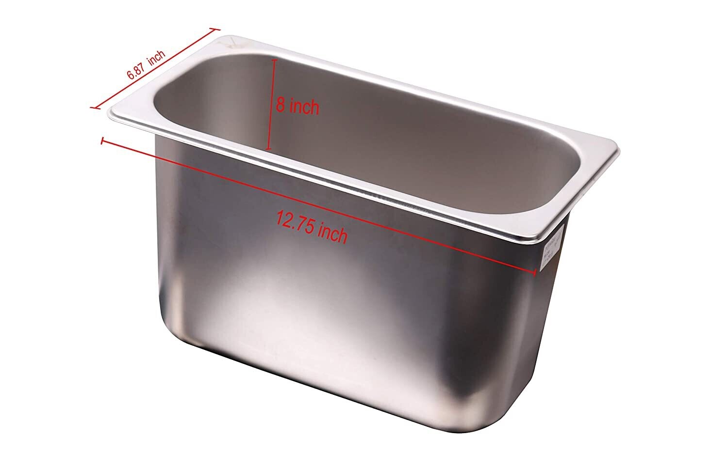 1/3 200mm Depth(8&quot;), Gastronorm Pan, Stainless Steel Gn Pan