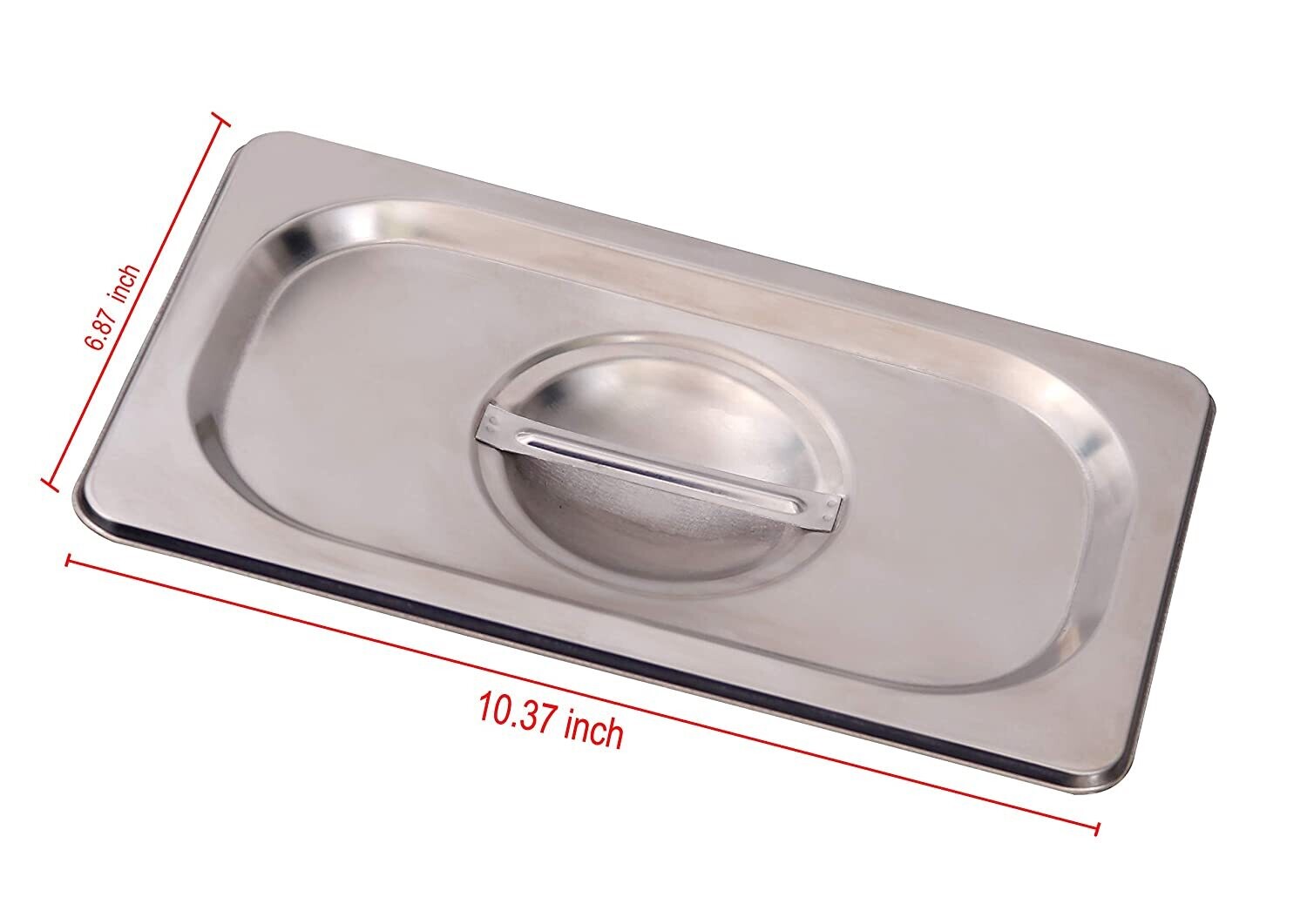 1/4 Gastronorm Pan Lid, GN Pan Lid, Stainless Steel