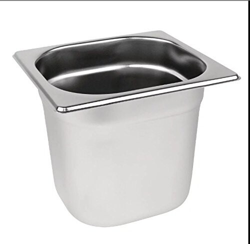 1/6 Gastronorm Pan GN Pan 200mm (8 inch)Stainless Steel