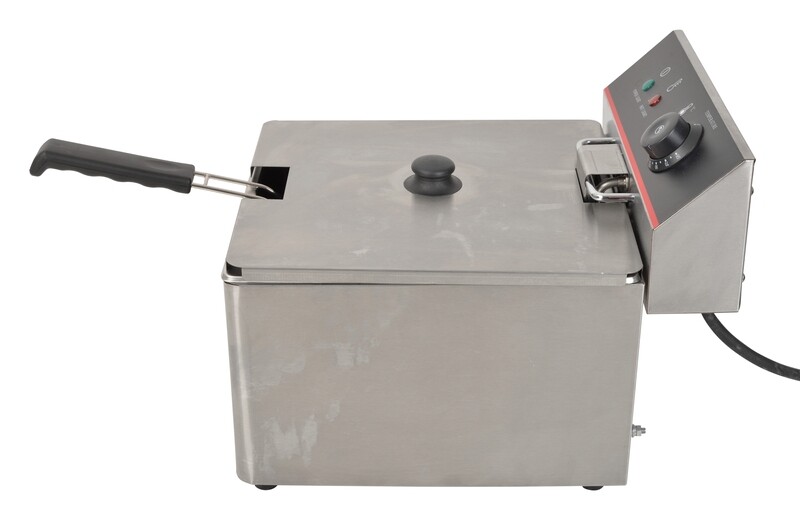 ANDREW JAMES  ELECTRIC SINGLE DEEP FRYER  8 LTR (HEAVY DUTY)   