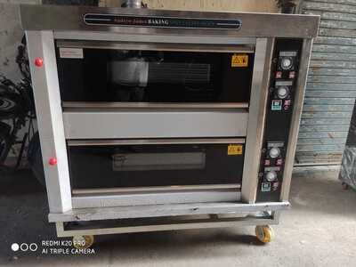 andrew James EO7 ELECTRIC BAKING SPECIALIST OVEN 2 DECK 4 TRAY