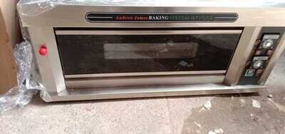andrew james GO1
GAS OPERATED BAKING SPECIALIST OVEN 1 DECK 1 TRAY