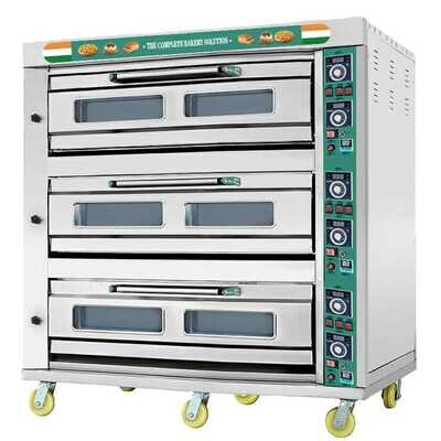 ANDREW JAMES GO6
GAS OPERATED BAKING SPECIALIST OVEN 3 DECK 6 TRAY
