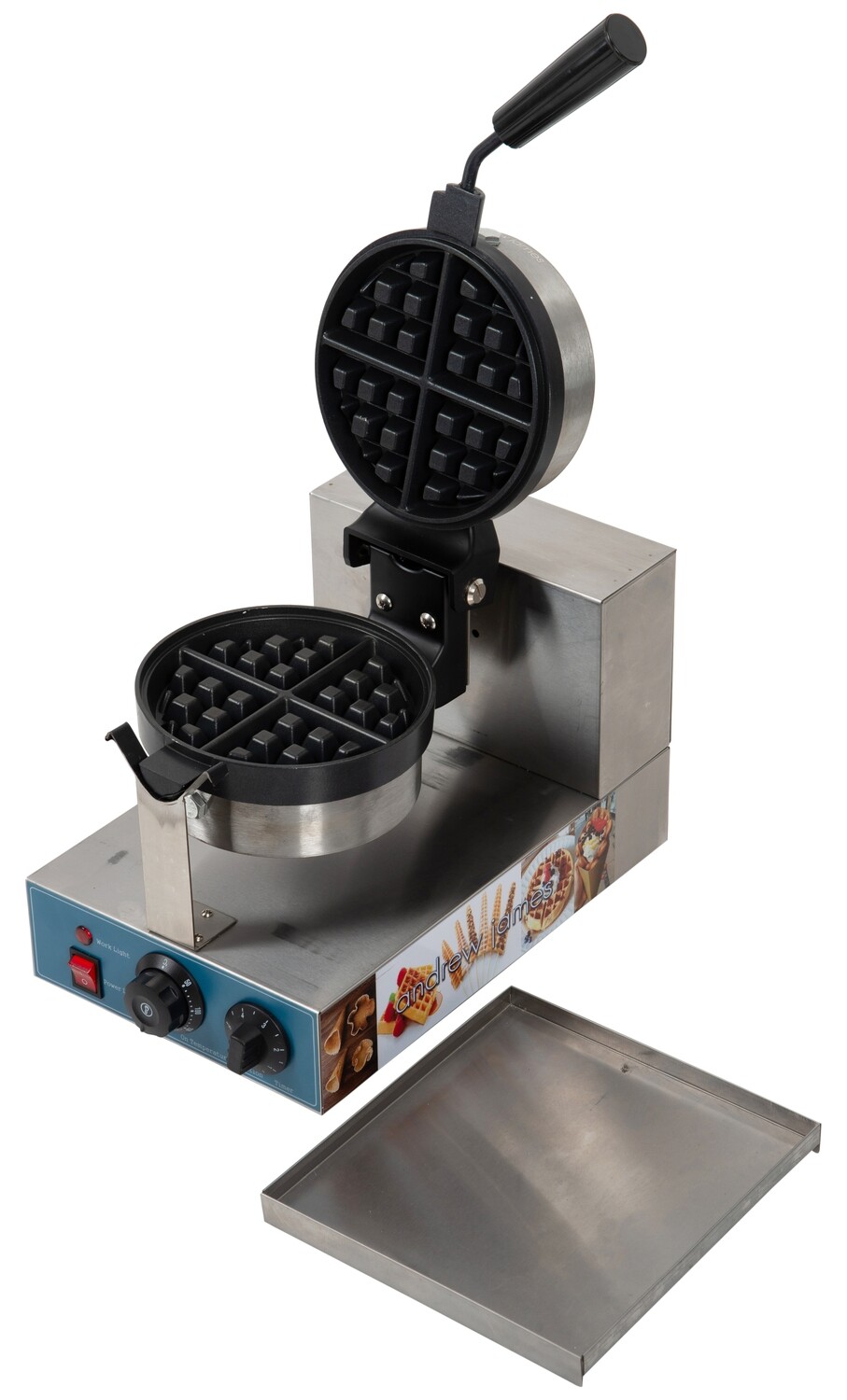 
Andrew james Round Rotary
1.5 inch Deep Waffle Maker
