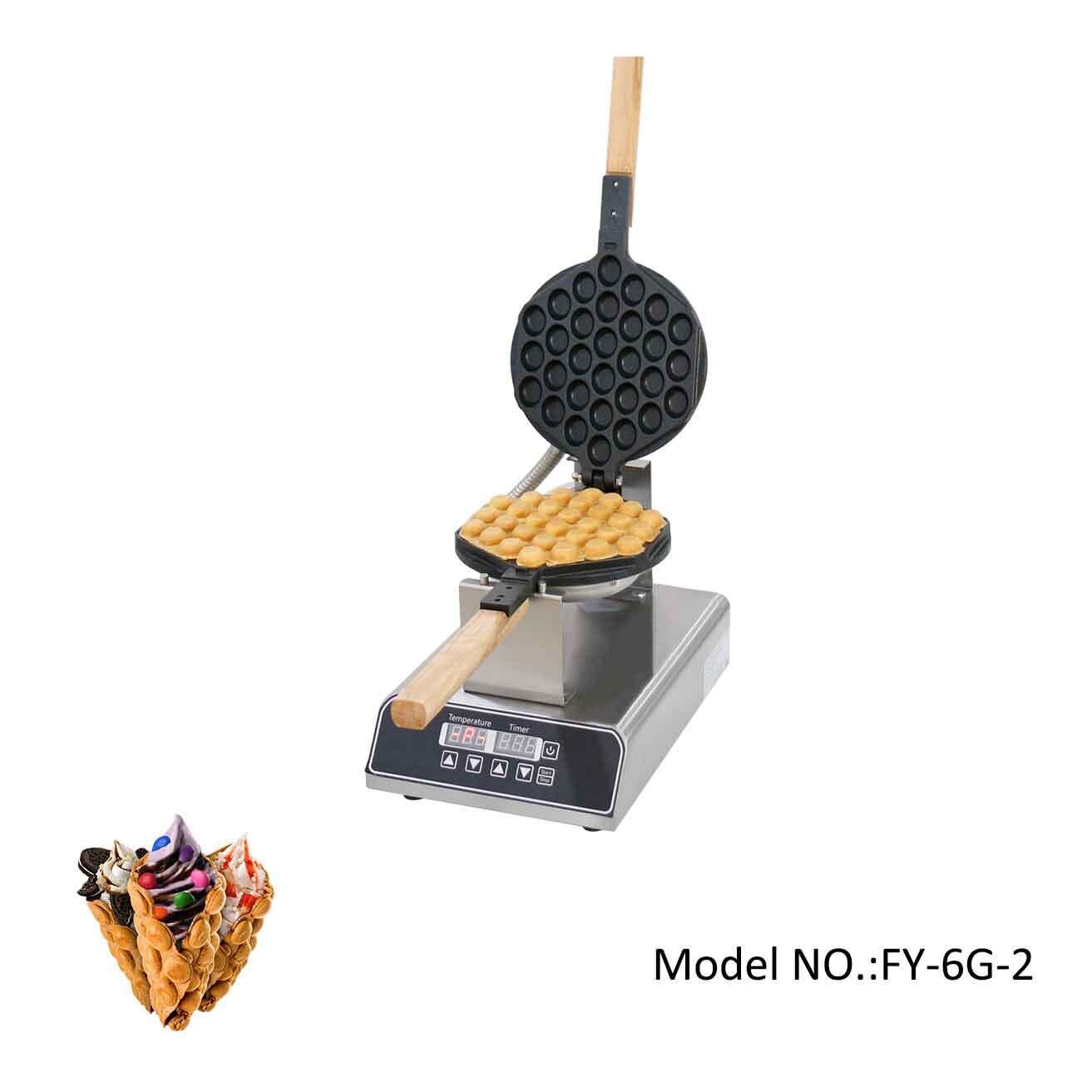 DIGITAL BUBBLE
WAFFLE MAKER