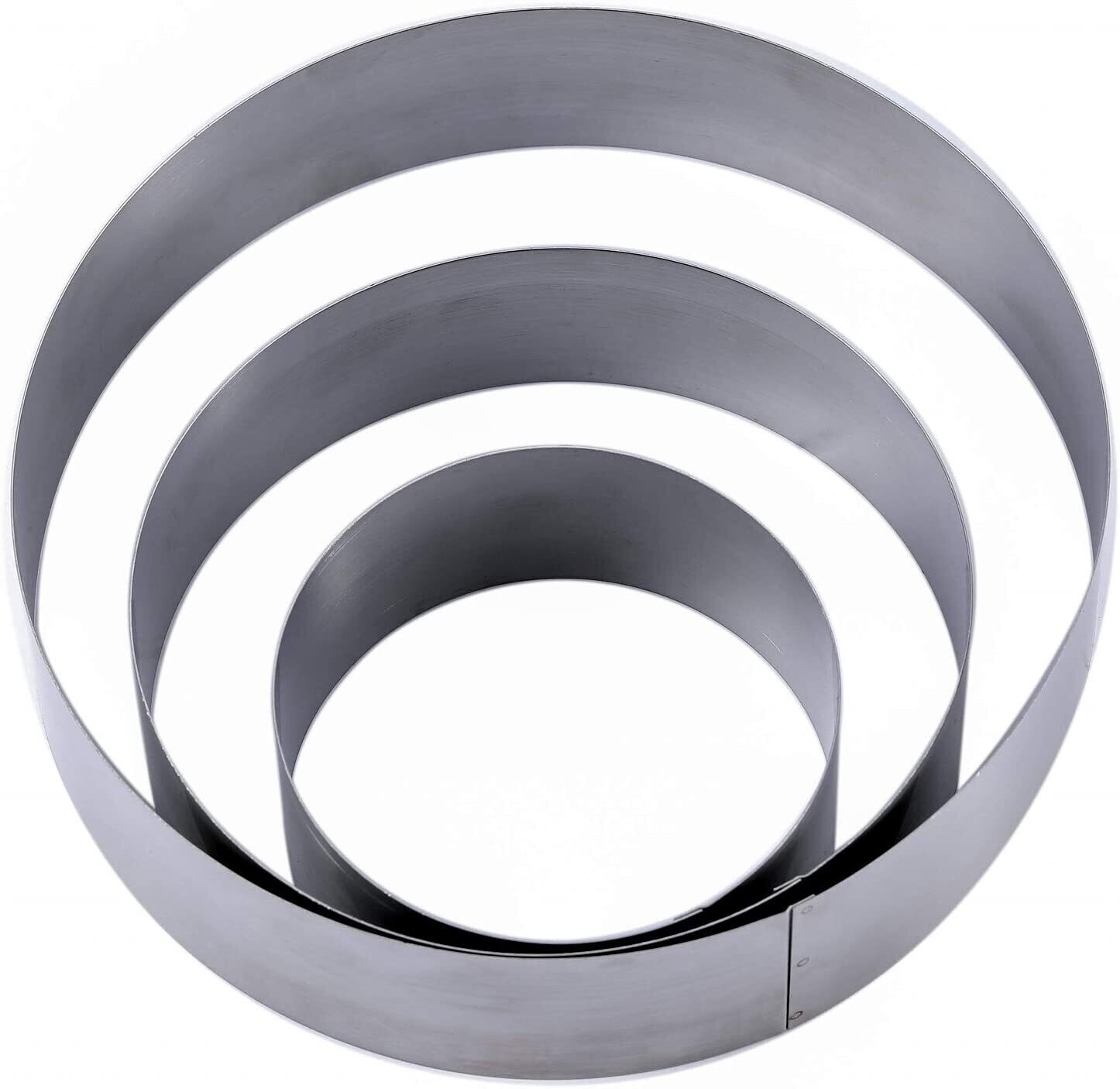 CAKE CUTTING RING ROUND SET OF 3
