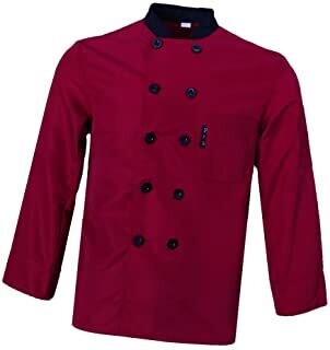 CHEF COAT RED