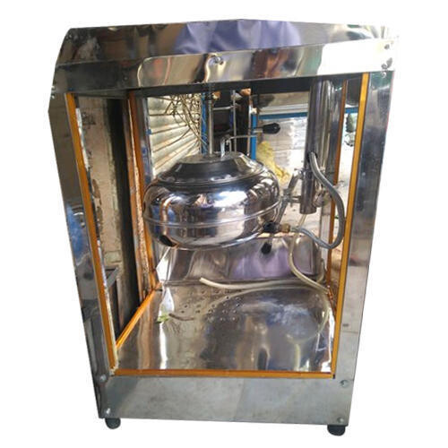 MANJEET GAS POPCORN MAKER 
(OPERATES WITH GAS &amp; 
BATTERY 12APR)