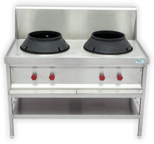SS CHINESE TWO BURNER