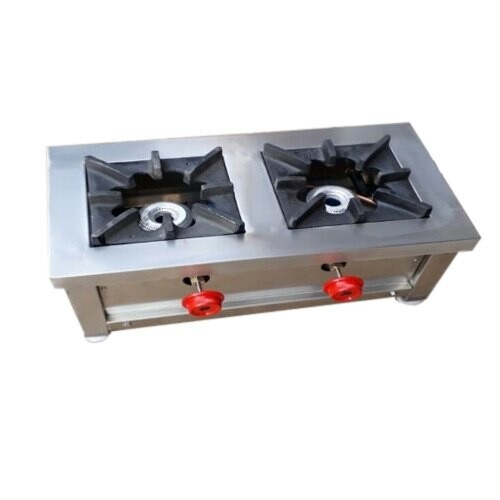 SS DOUBLE TABLE TOP INDIAN BURNER