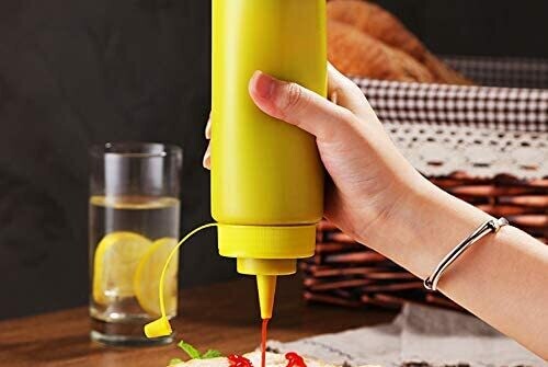 SQUEEZE BOTTLE 750ML YELLOW
