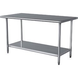 SS WORKING TABLE (36&quot; LEGHT * 24&quot; BREATH * 34&quot;HEIGHT IN INCH)