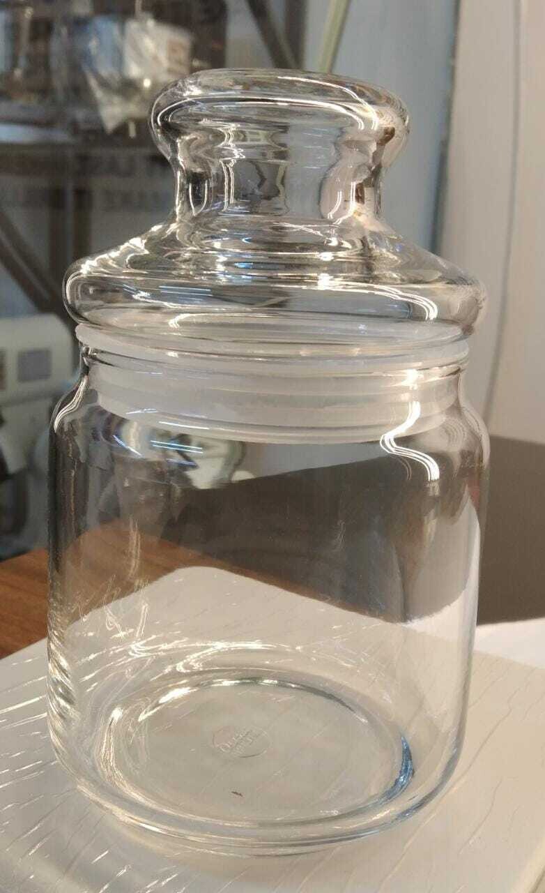 OCEAN POP JAR WITH GLASS COVER 500ML B02517(G)