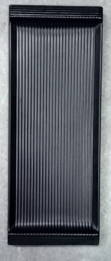 FULLY LINED PLATER BLACK (585)