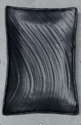 BIG WOODEN TYPE PLATER BLACK (860)