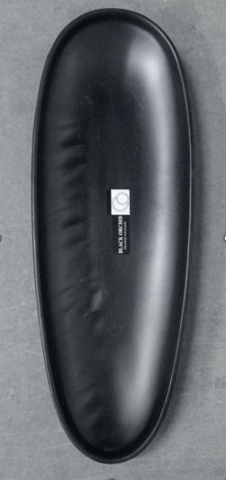 BIG OVAL PLATER BLACK