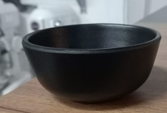 PLAINE BOWL BLACK