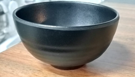 SPIRAL BOWL BLACK
