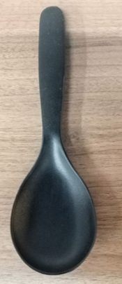 SERVING SPOON BLACK