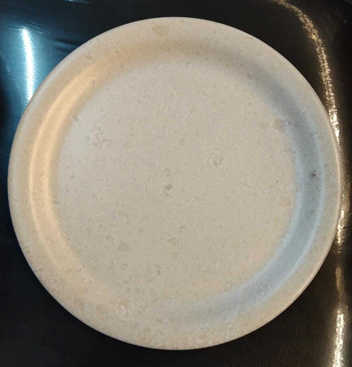 WHITE MARBLE STEP MATT FULL PLATE