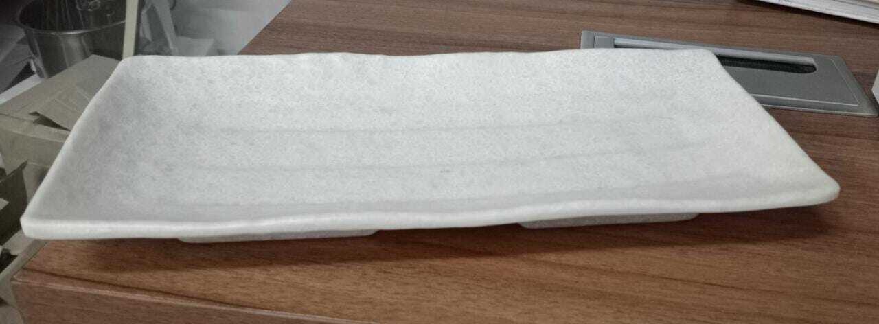 WHITE MARBLE STONE PLATTER