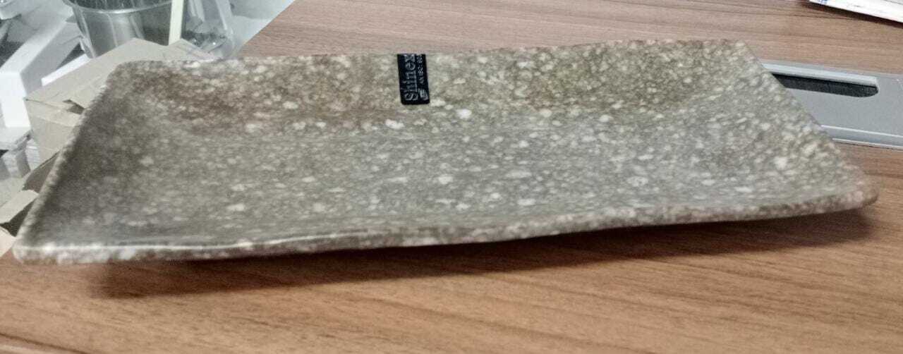 BROWN MARBLE STONE PLATTER