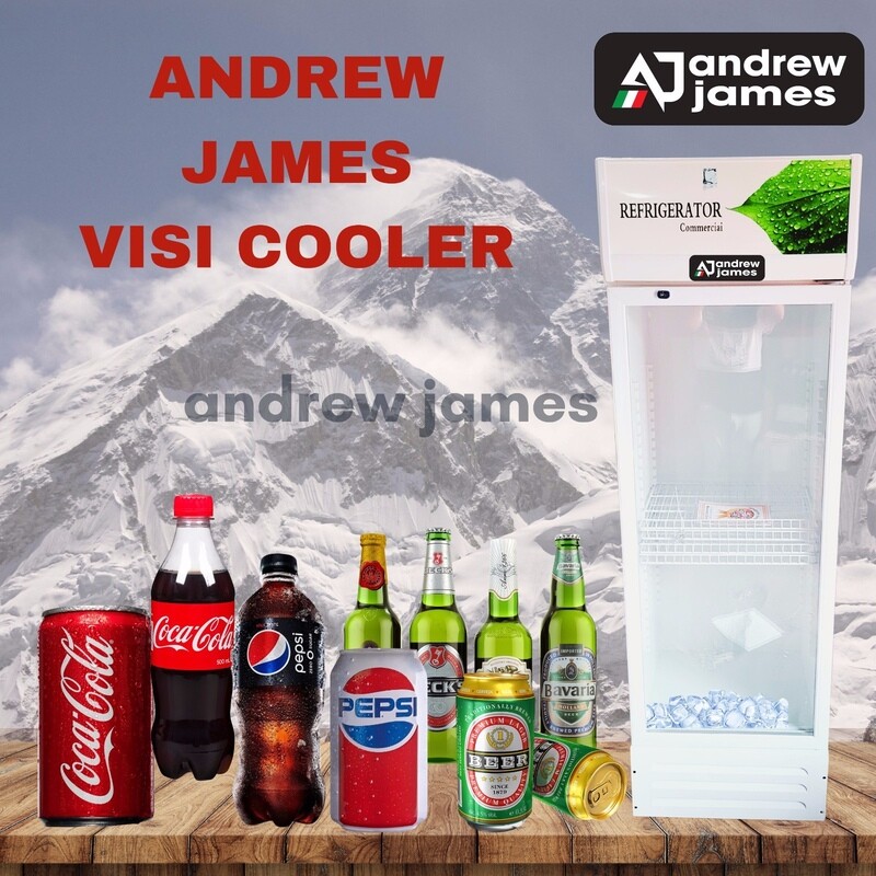 &quot;Andrew James MODERN TECHNOLOGY 450 LITERS VISI COOLER  Model No :- AJ450VISI&quot;