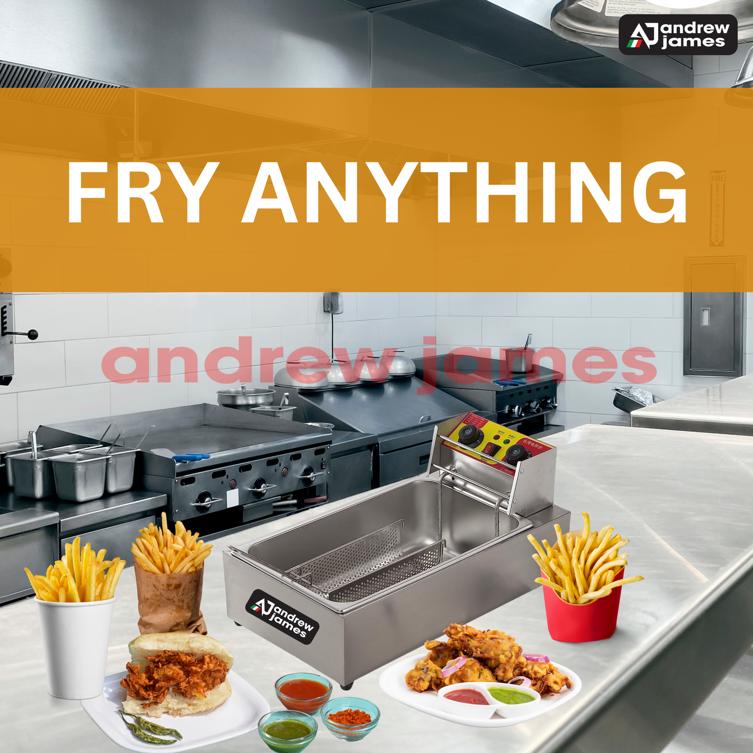16L DEEP FAT FRYER  FOR POTATO SPIRAL 