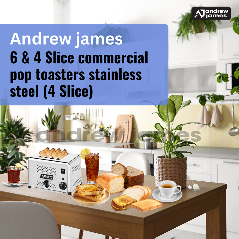 Andrew James 4 Slice Toaster