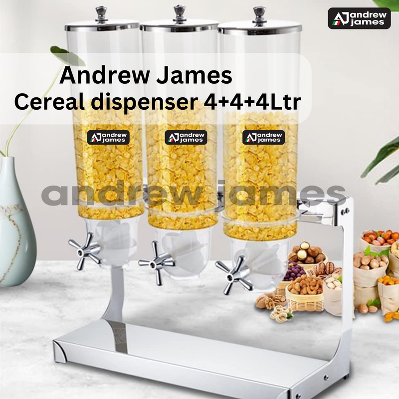Andrew James cereal  Dispenser triple 