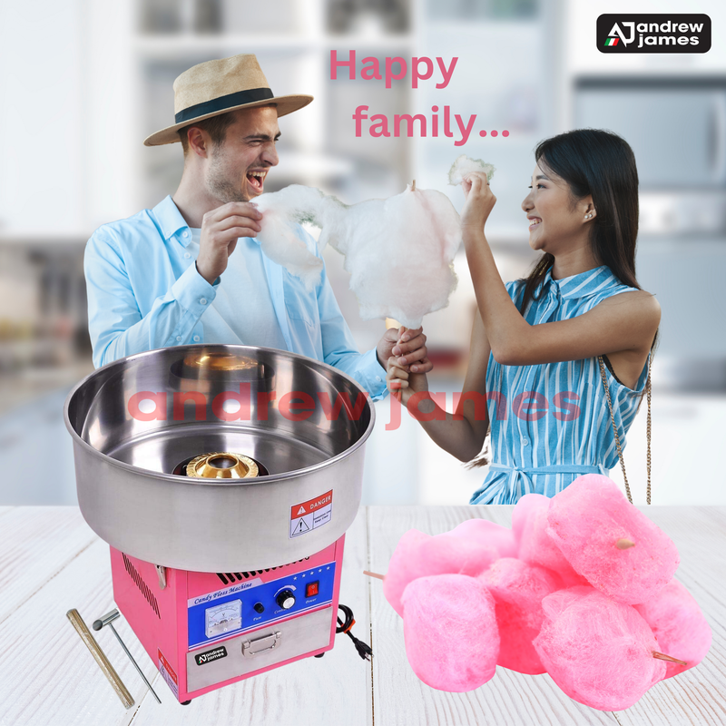 ANDREW JAMES  COMMERCIAL COTTON CANDY  MAKER GAS OPERATED  