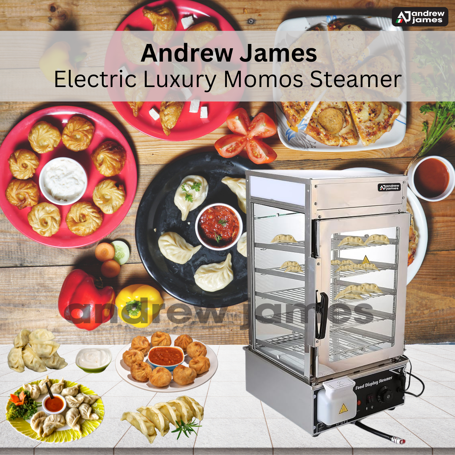 ANDREW JAMES DISPLAY WARMER SPECILIST FOR MOMO ITEMS