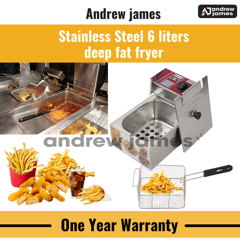 andrew james Electric Deep  Fat Fryer 5 Liters 