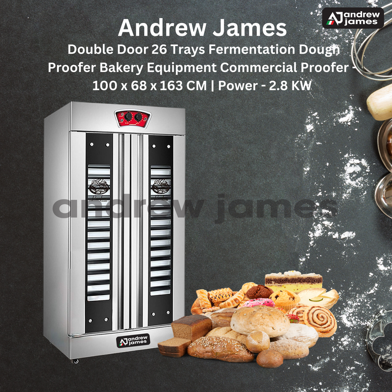 andrew james PROOFER CHAMBER DOUBLE 26 TRAYS BAKERY PROOFER