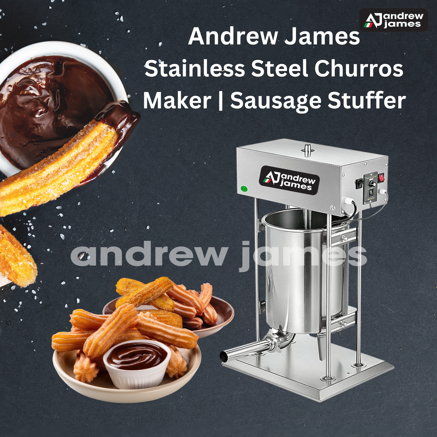 ANDREW JAMES Sausage filler   15 Liters with Motor 