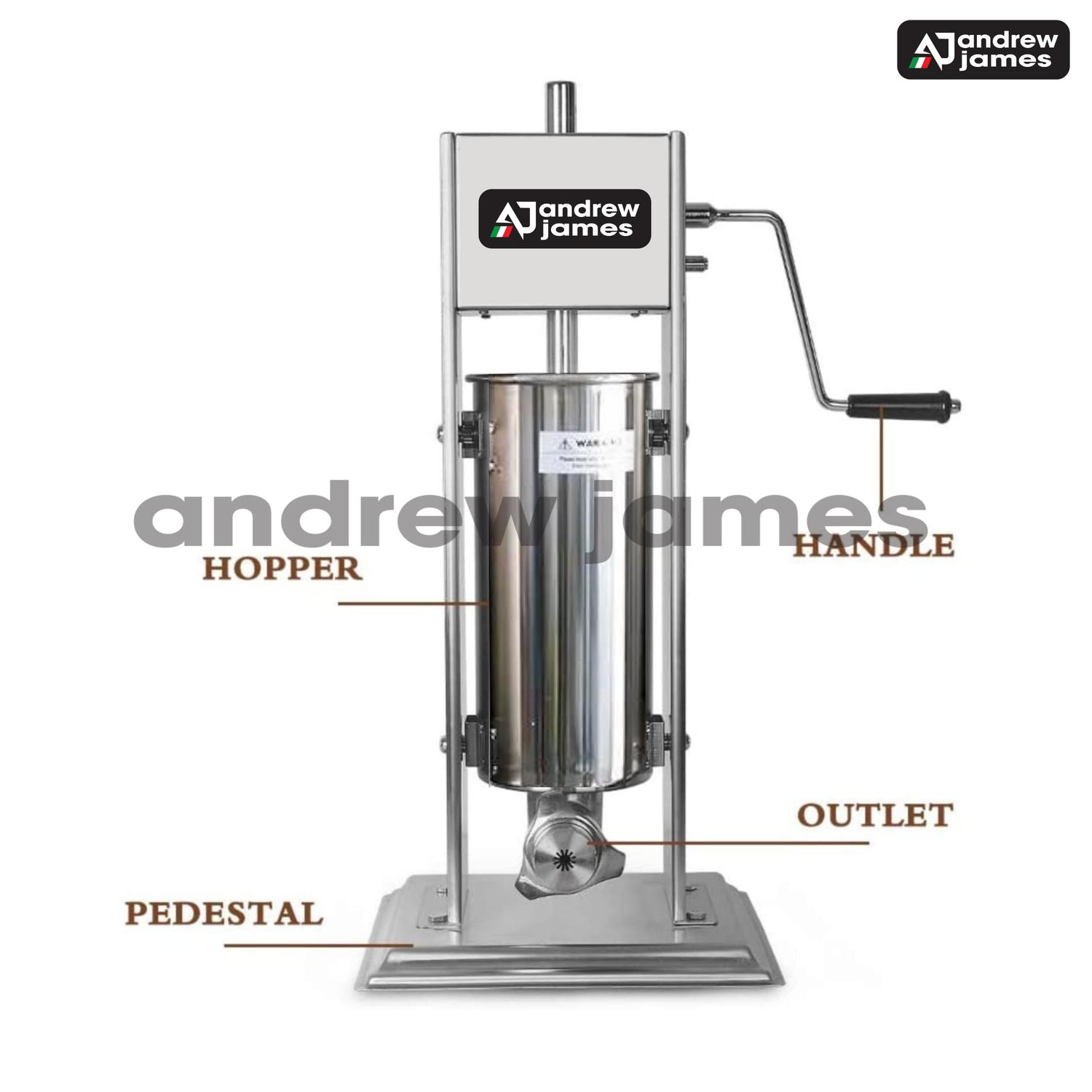 ANDREW JAMES Sausage filler 5 Liters 
