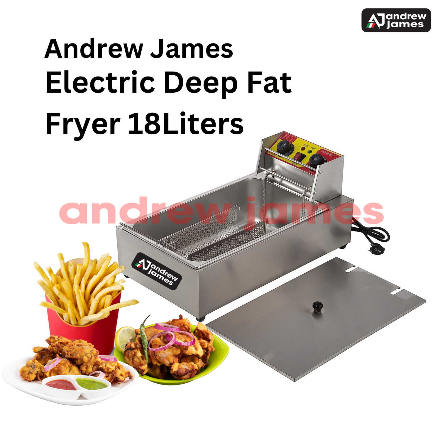 andrew james Single Deep fryer for Potato Spiral 