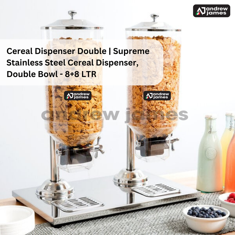 DOUBLE CEREAL DISPENSER