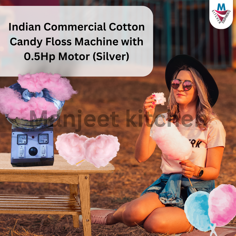 INDIAN COTTON CANDY  MAKER 0.5HP MOTOR  