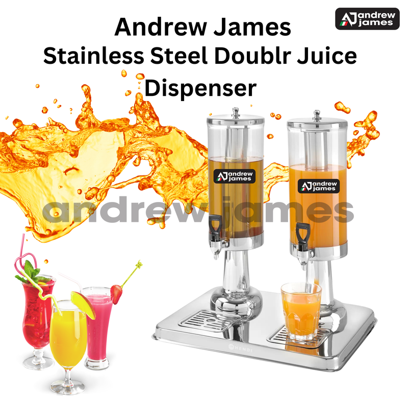 JUICE DISPENSER 4+4 LTR