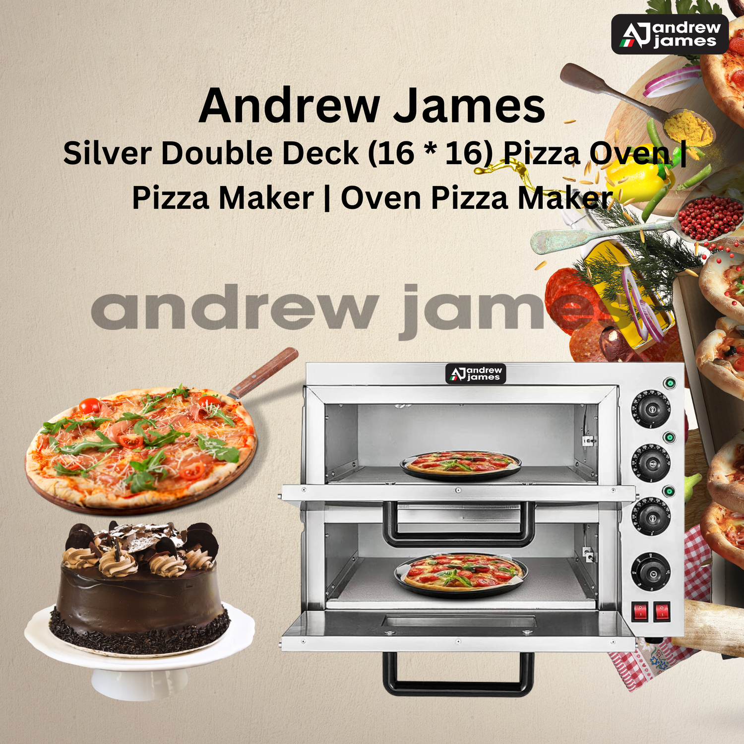 PIZZA OVEN 16*16 DOUBLE
