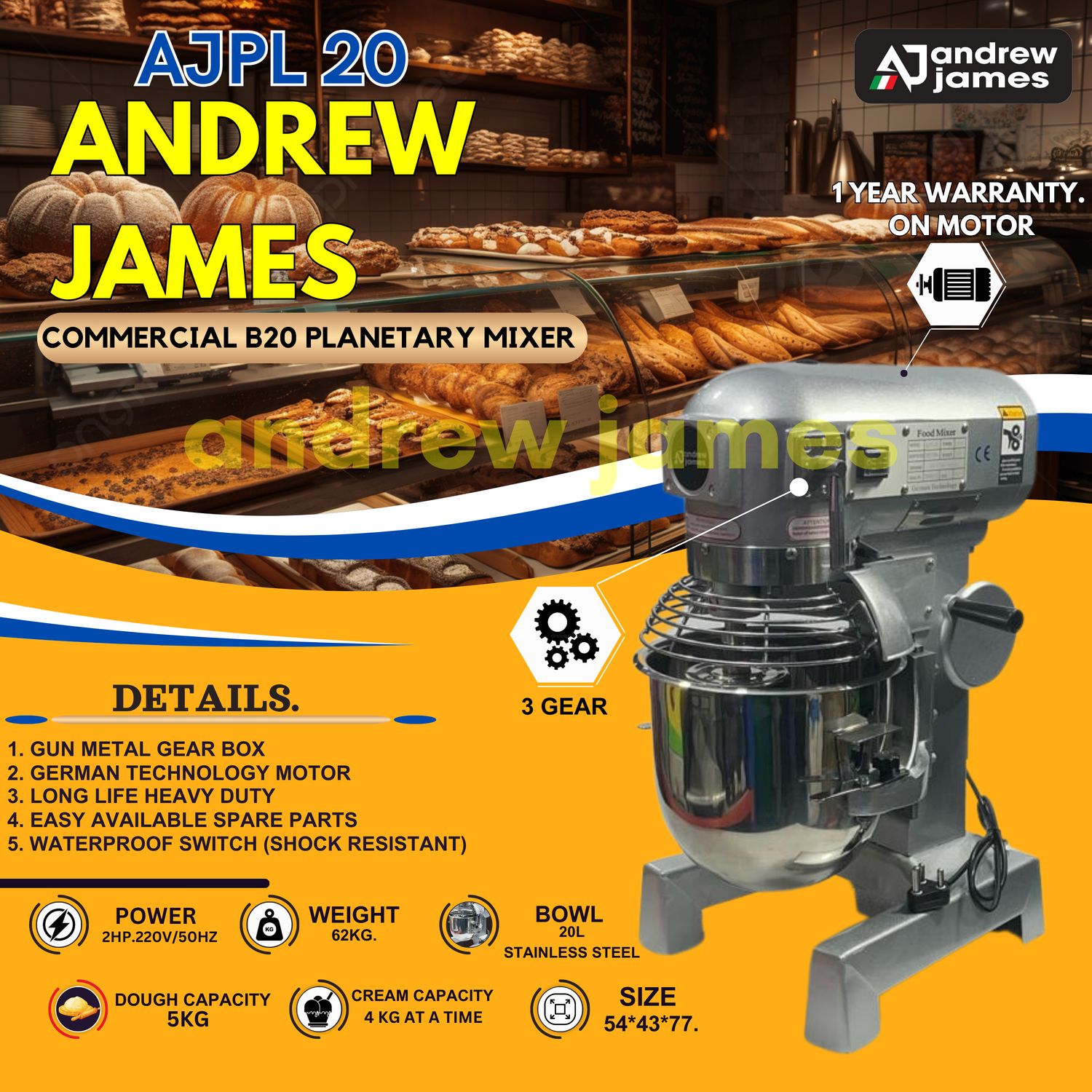 PLANETARY MIXER B20