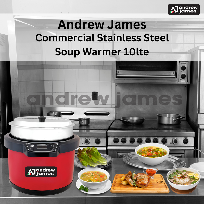 SOUP KETTLE DIGITAL RED