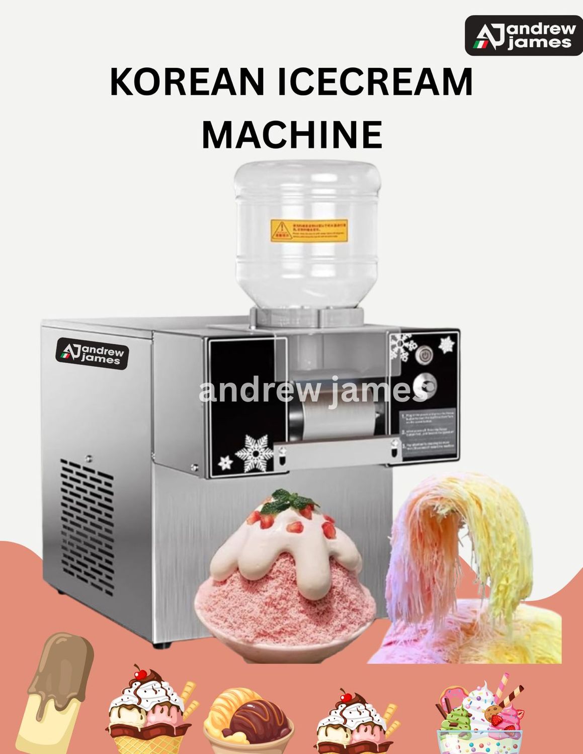 KOREAN ICE CREAM MACHINE