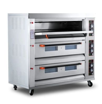 GAS OVEN 3 DECK 6 TRAY