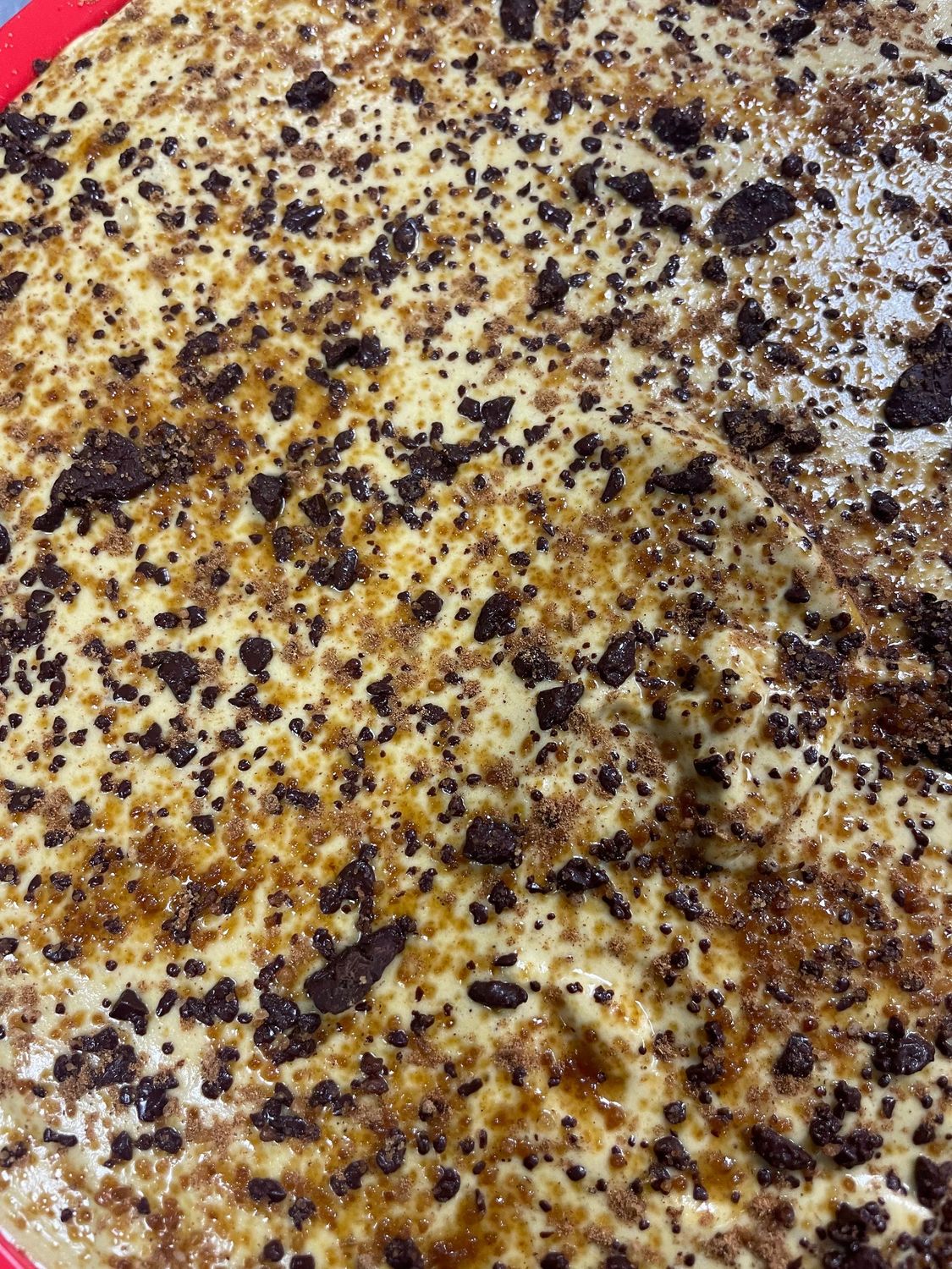 Pumpkin Spiced & Cacao Cookie Cheezecake 8in