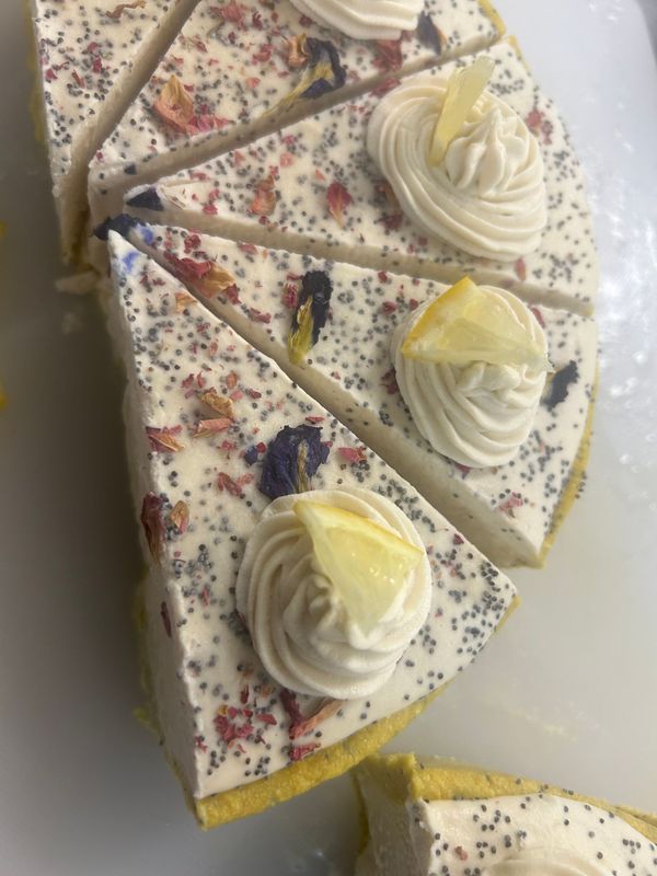Lemon Poppy Seed Cheezecake