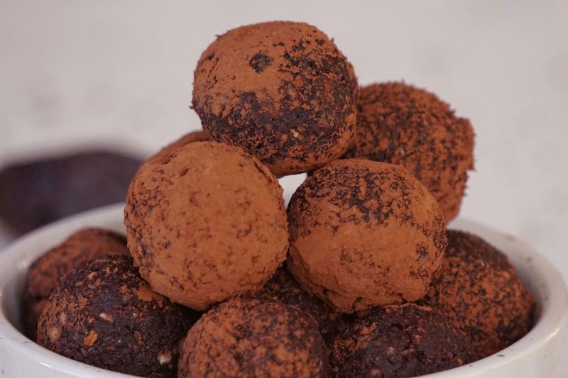 Chocolate with Ganache Donut Holes