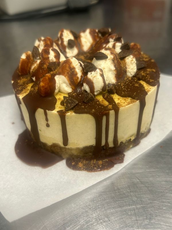 Chocolatey Pumpkin Cheezecake