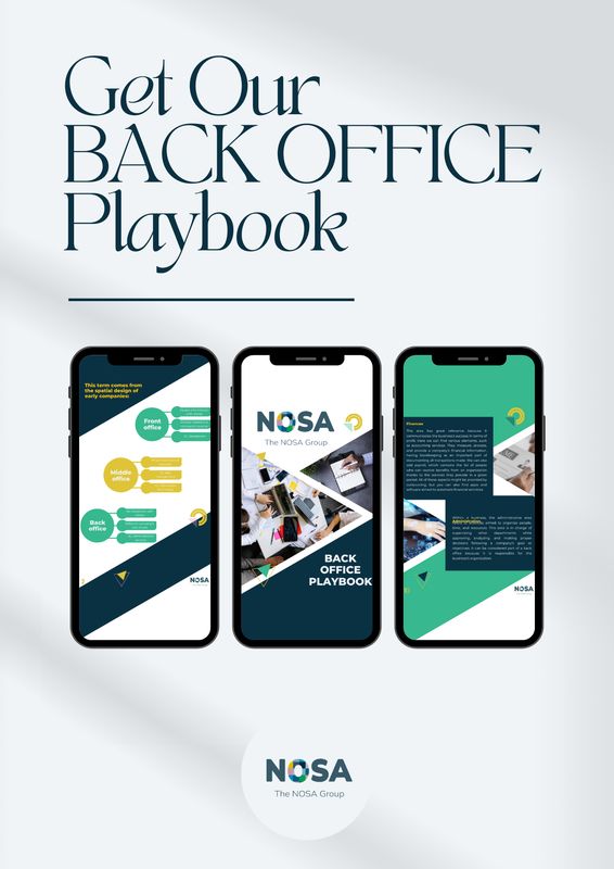 Back Office Playbook
